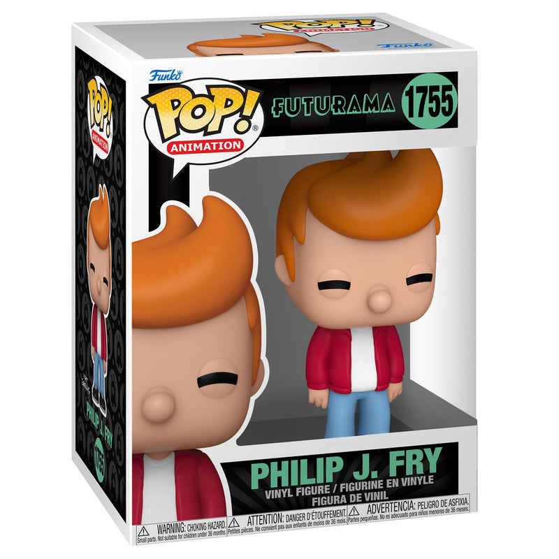 Funko POP! TV: Futurama - Philip J. Fry - Collectable Vinyl Figure - Gift Idea - Official Merchandise - Toys for Kids & Adults - TV Fans - Model Figure for Collectors and Display