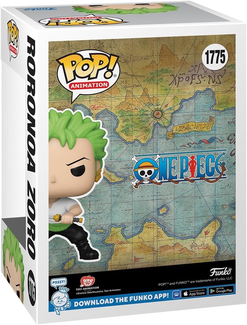 Funko Pop! Animation: One Piece - Roronoa Zoro with Chase, (Style May Vary