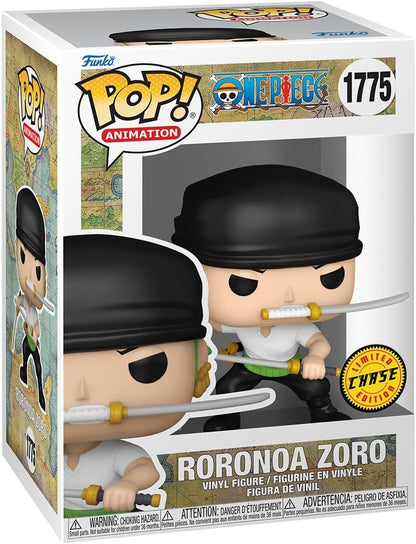 Funko Pop! Animation: One Piece - Roronoa Zoro with Chase, (Style May Vary