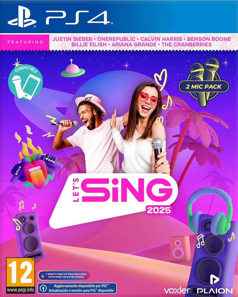 Let`S Sing 2025 (Double Mic Bundle)