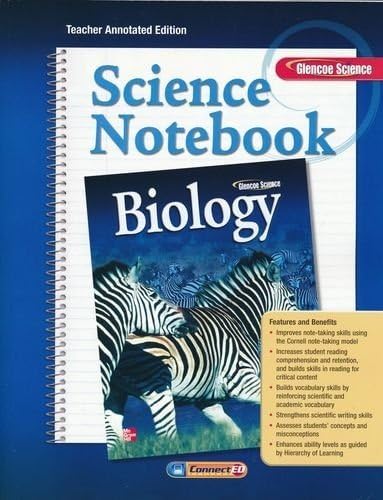 Glencoe Science Notebook For Biology Teacher`S Edition
