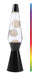 Itotal - Led Lava Lamp With Color-Changing Light, White Wax And Black Base - Black - 36 Cm (Xl2937)