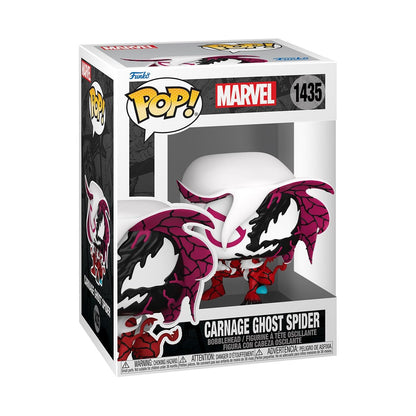 Funko Pop! Marvel: Carnageized - Ghost Spider - Marvel Comics - Collectable Vinyl Figure - Gift Idea - Official Merchandise - Toys for Kids & Adults - Comic Books Fans - Model Figure for Collectors