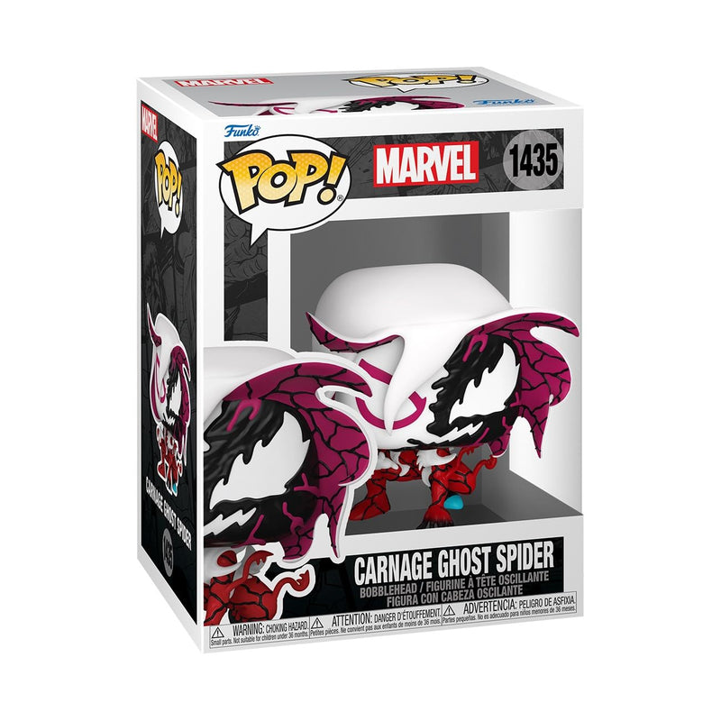 Funko Pop! Marvel: Carnageized - Ghost Spider - Marvel Comics - Collectable Vinyl Figure - Gift Idea - Official Merchandise - Toys for Kids & Adults - Comic Books Fans - Model Figure for Collectors