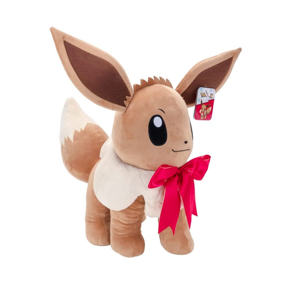 Pokemon - 24`` Holiday Eevee  Plush  /Plush