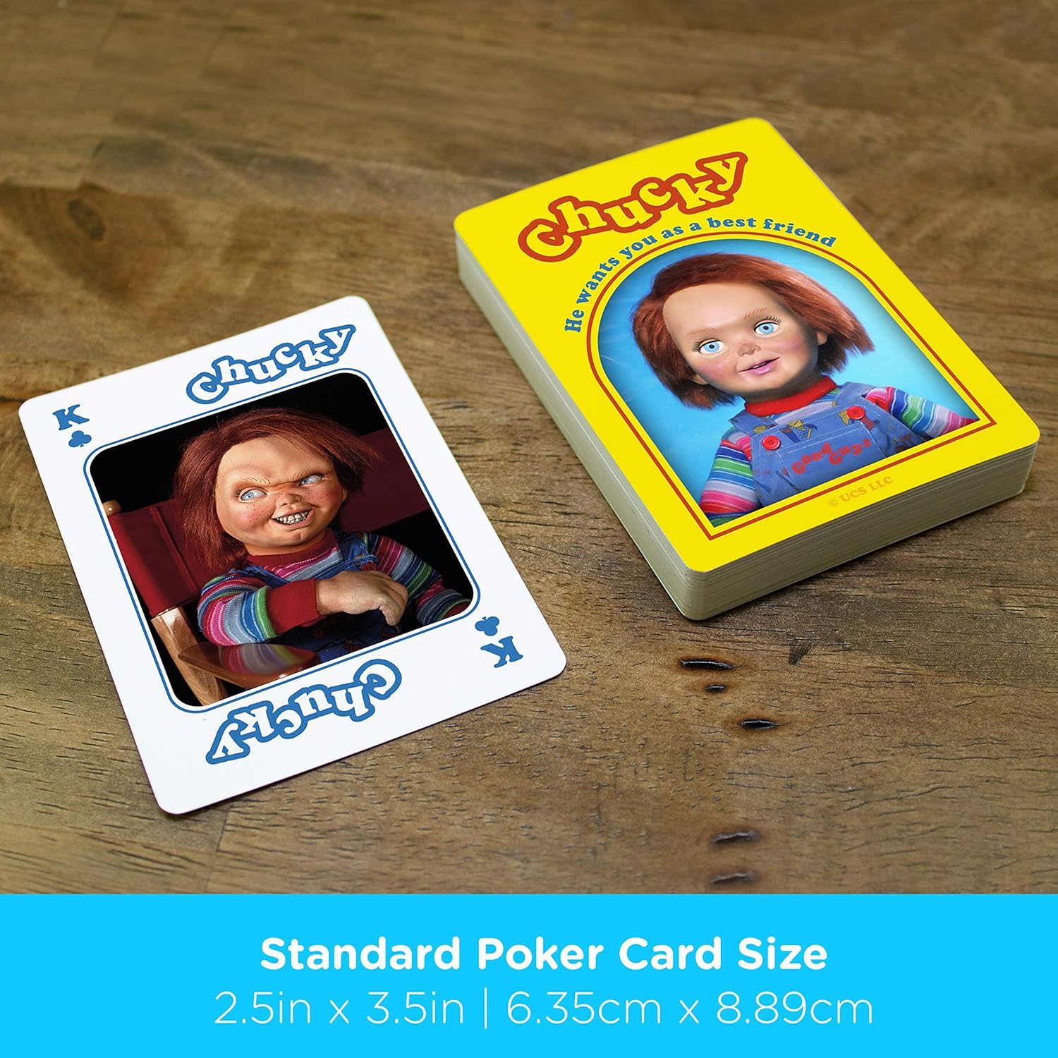 HORREUR - Chucky - Jeu de cartes