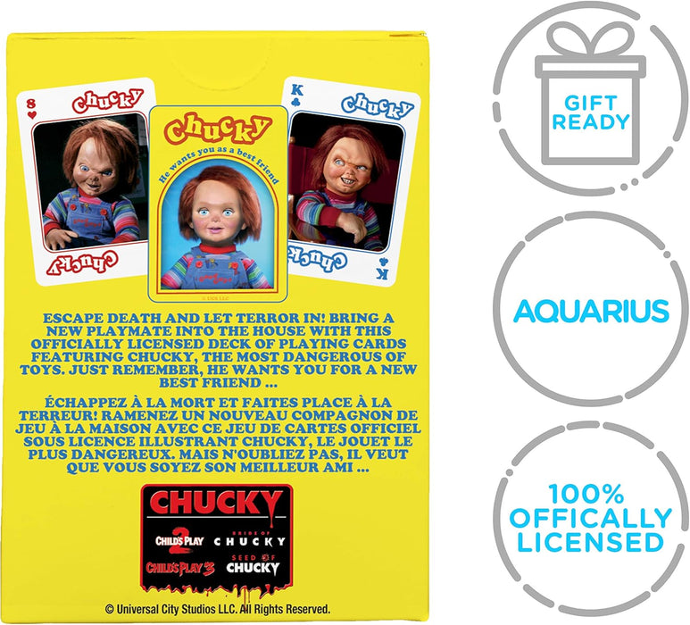 HORREUR - Chucky - Jeu de cartes