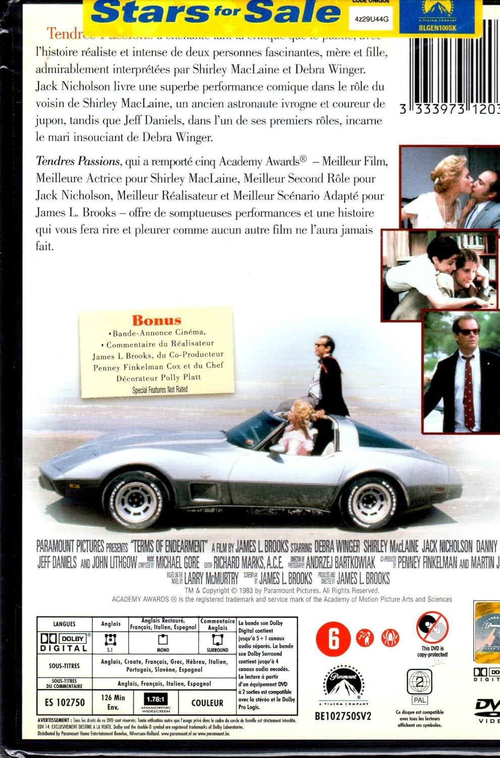 Tendres Passions (DVD) 2010