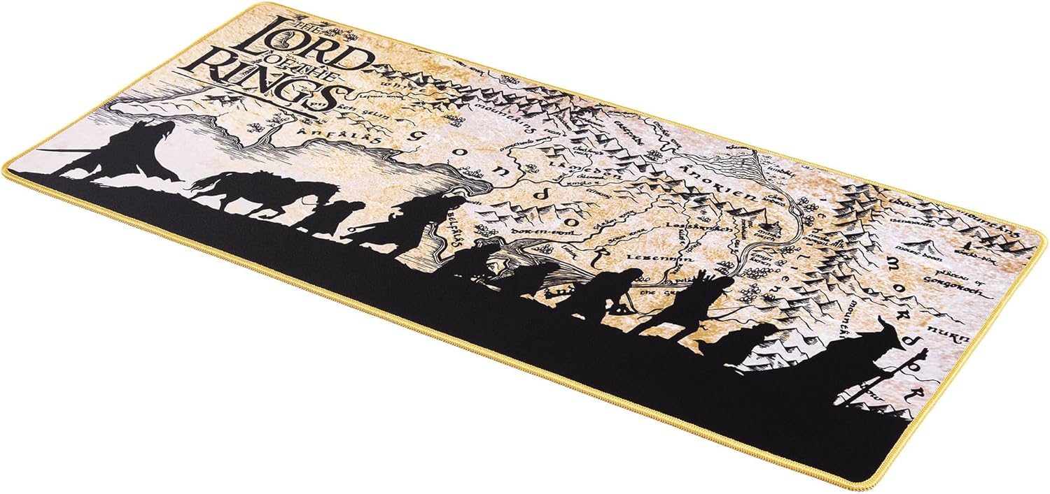 Subsonic Lord of the ring Nonslip Mouse Pad XXL 90 mms x 40 mms Official License