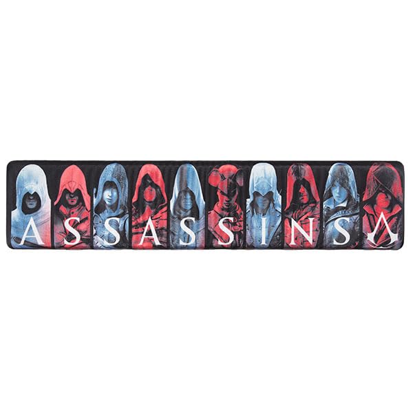 Subsonic Assassin's Creed Shadow Wrist Rest Memory Foam, Ergonomic Design Licensed Assassin's Creed Merchandise