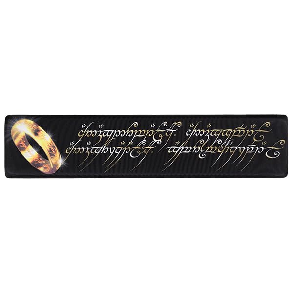 Subsonic The Lord of the Rings Wrist Rest Memory Foam, Ergonomic Design Licensed Lord of the Rings Merchandise