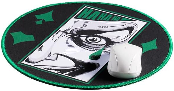 Subsonic DC Comics Joker Gaming Mouse Pad Officially licensed Joker desktop mouse pad gift 30 cm