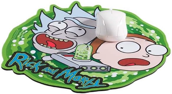 Subsonic Rick & Morty Gaming mouse pad Gift mouse pad for office under official Rick and Morty licence 30 cm