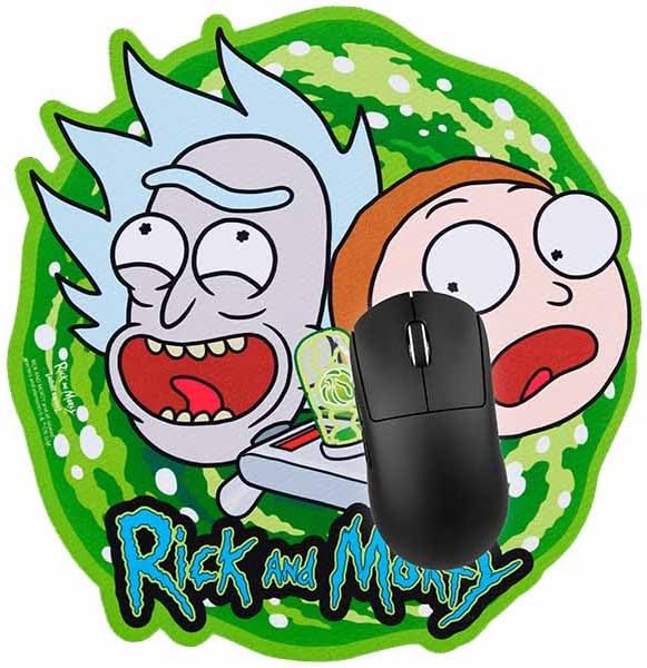 Subsonic Rick & Morty Gaming mouse pad Gift mouse pad for office under official Rick and Morty licence 30 cm