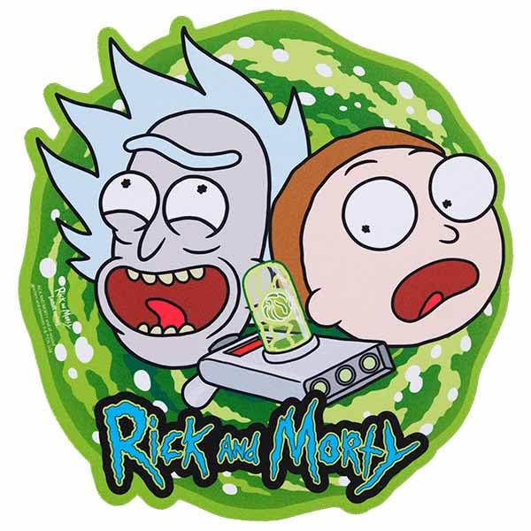 Subsonic Rick & Morty Gaming mouse pad Gift mouse pad for office under official Rick and Morty licence 30 cm