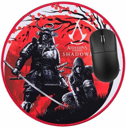Subsonic Assassin's creed shadow Gaming mouse pad Officially licensed Assassin's Creed desktop mouse pad gift 30 cm