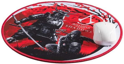 Subsonic Assassin's creed shadow Gaming mouse pad Officially licensed Assassin's Creed desktop mouse pad gift 30 cm