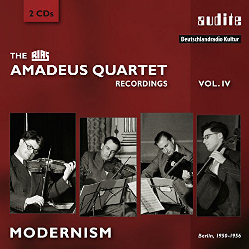 The RIAS Amadeus Quartet Recordings: Modernism - Volume 4
