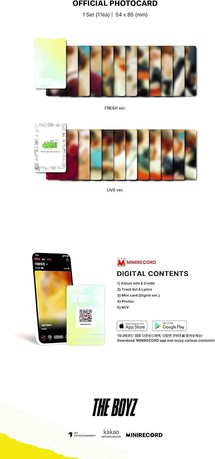 The Boyz: Debut Album (Platform Version)