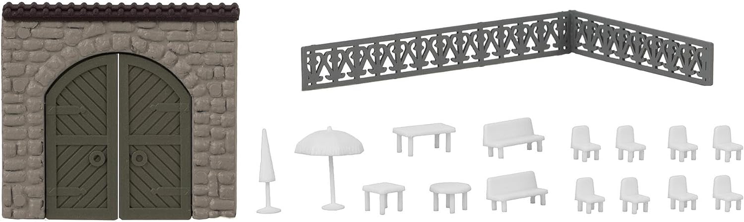 FALLER 231723 - Stadthäuserzeile Schubertstraße - Spur: N - Gebäude für Modelleisenbahnen - Maßstab: 1:160