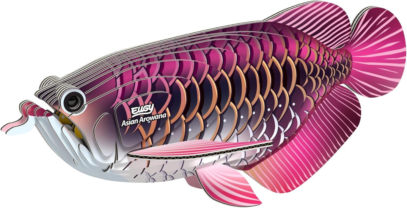 EUGY D5087 Asian Arowana 3D Model Craft Kit