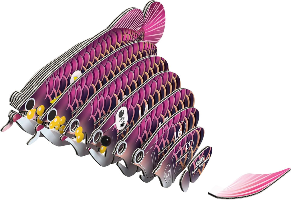 EUGY D5087 Asian Arowana 3D Model Craft Kit