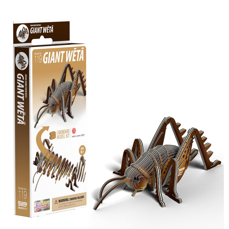 EUGY D5088 Giant Weta 3D Model Craft Kit