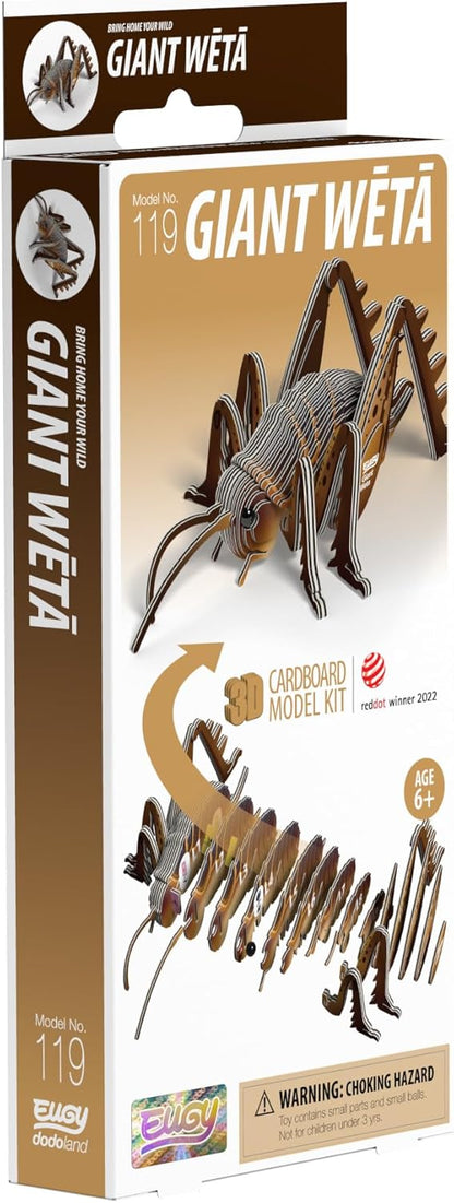 EUGY D5088 Giant Weta 3D Model Craft Kit