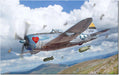 Italeri 2835 1:48 P-47D Thunderbolt (E.T.O.) - Modellbau, Bausatz, Standmodellbau, Basteln, Hobby, Kleben, Plastikbausatz, detailgetreu, Mehrfarbig