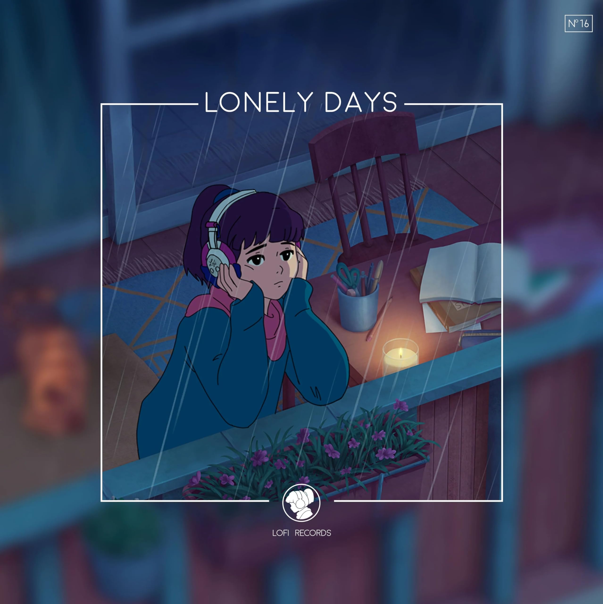 Lofi Girl Presents Lonely Days Sticke