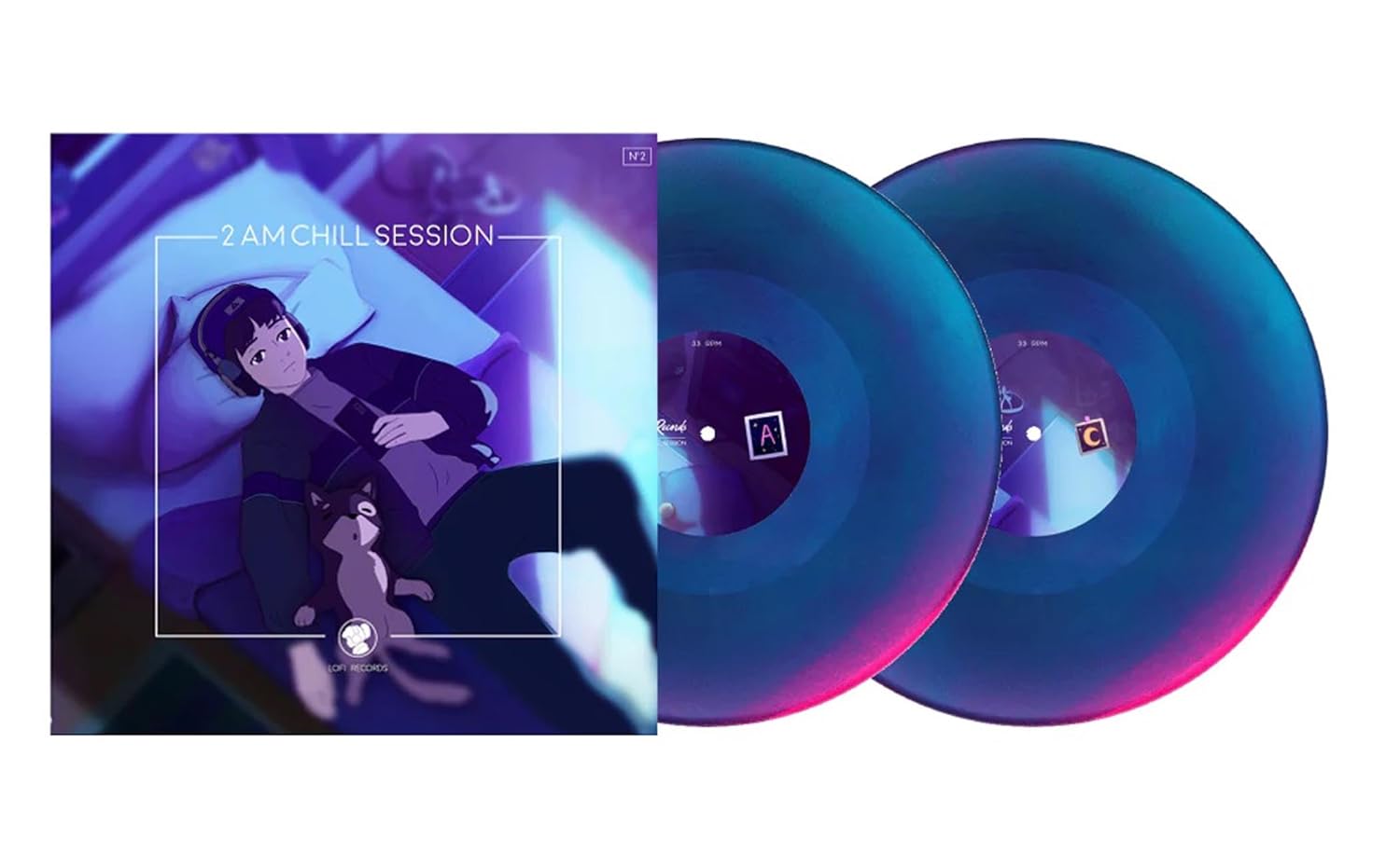 LOFI GIRL PRESENTS 2 A.M. CHILL SESSION (BLUE VINY