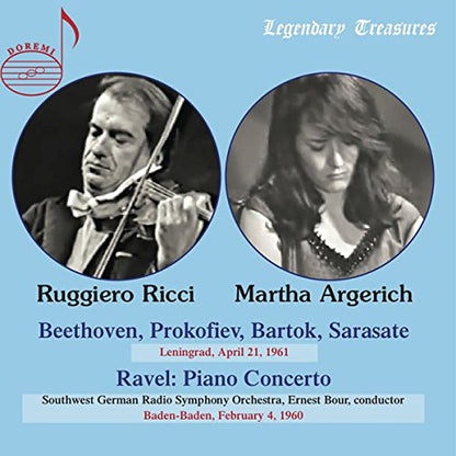 Ruggiero Ricci/Martha Argerich: Leningrad, April 21, 1961/...
