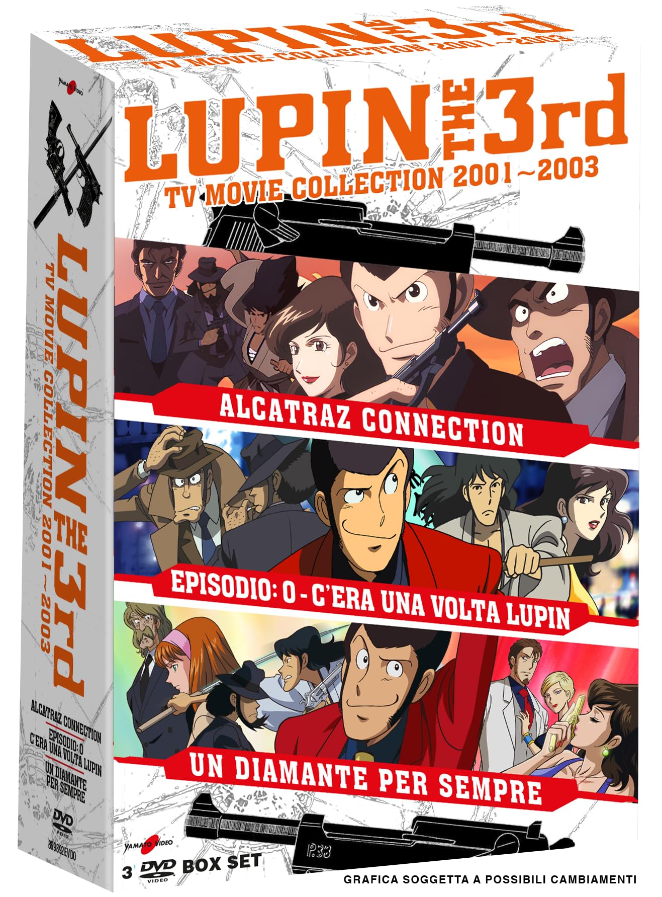 Lupin Iii - Tv Movie Collection ``2001 - 2003`` - (Box 3 Dv)