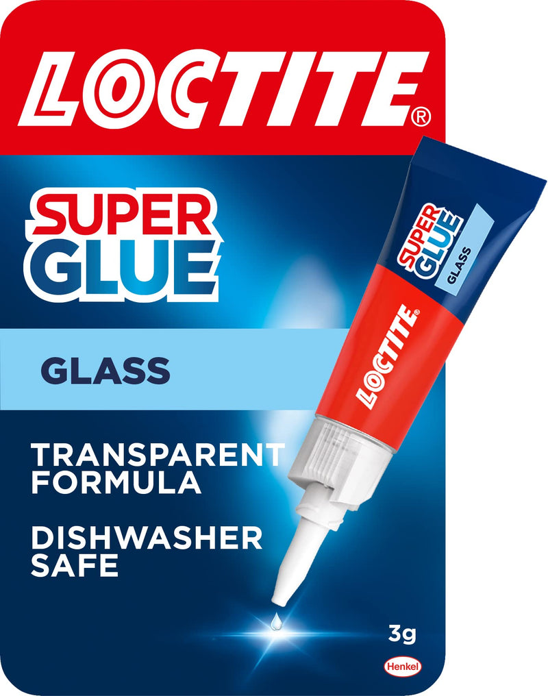 Loctite Glass Bond Super Glue 3g Transparent - 2979522
