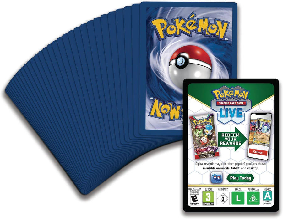 Pokémon TCG: Scarlet & Violet—Surging Sparks Elite Trainer Box (1 Full-Art Promo Card, 9 Boosters & Premium Accessories)