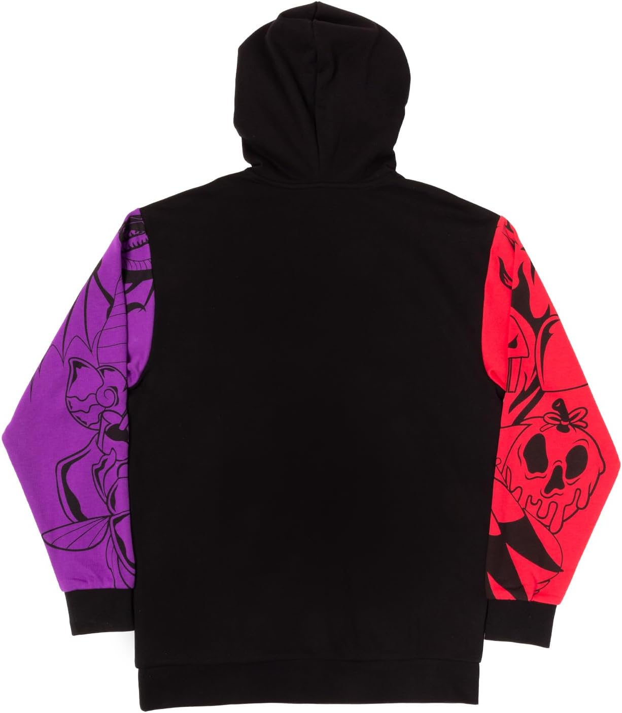 Loungefly Disney Villains Color Block Hooded Sweatshirt Medium