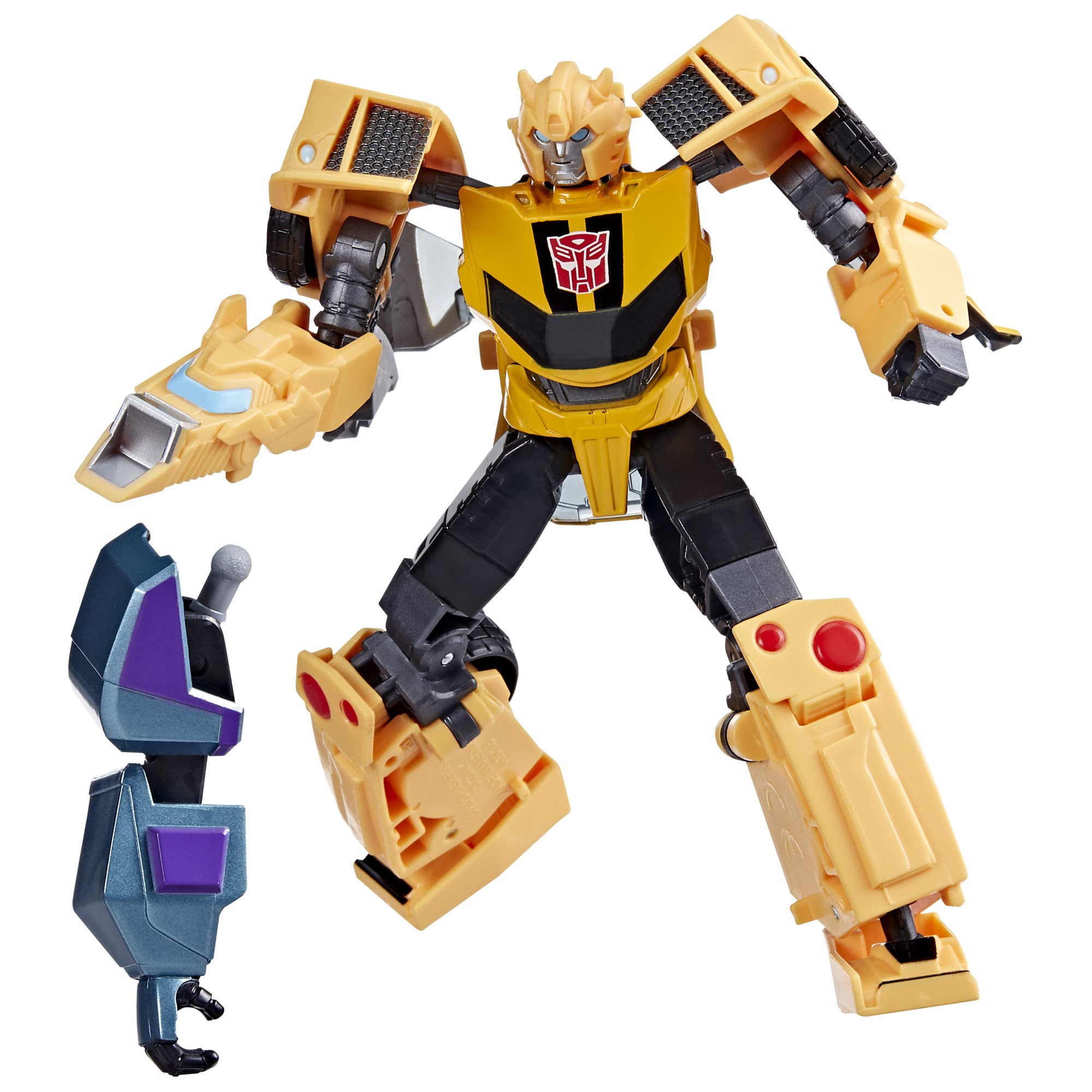 Transformers Toys EarthSpark Deluxe Class Bumblebee, 12.5-cm Action Figure, Robot Toys for Children Aged 6 and Up