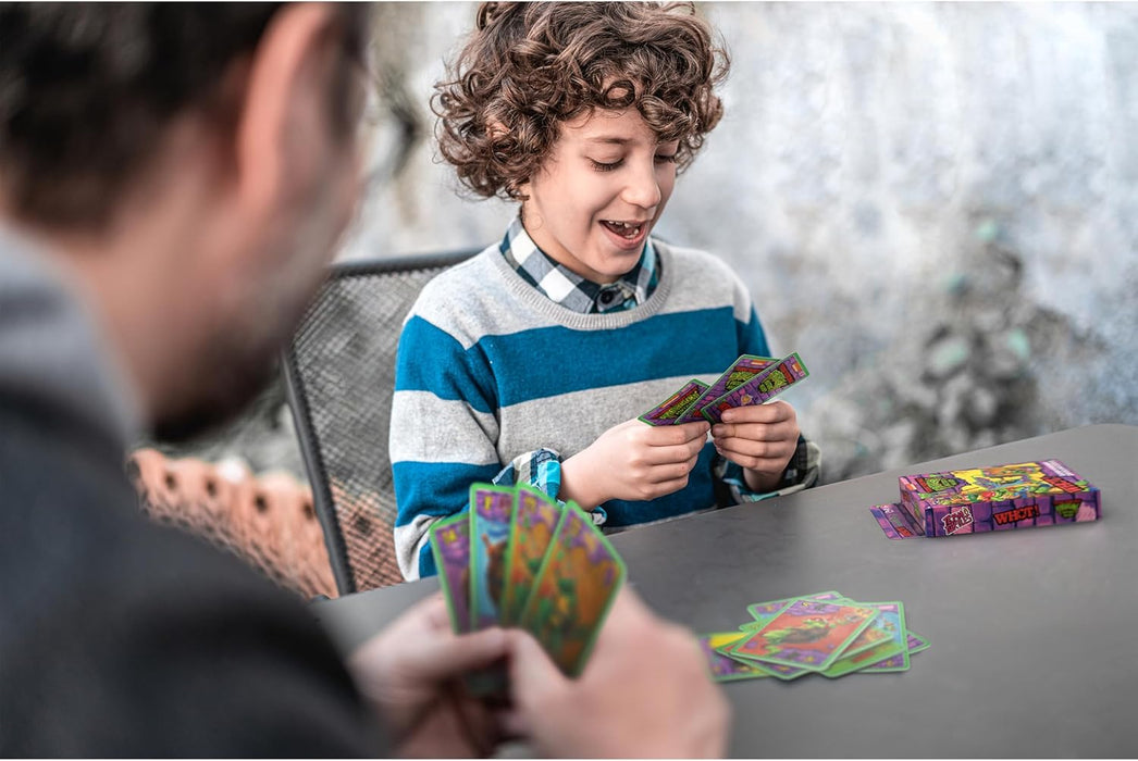 Waddingtons Number 1 Teenage Mutant Ninja Turtles WHOT!, Kartenspiel, abwechselnd passende Formen, Zahlen und Charaktere einschließlich Raph Donnie und Mikey Tolles Geschenk und Spielzeug für Jungen