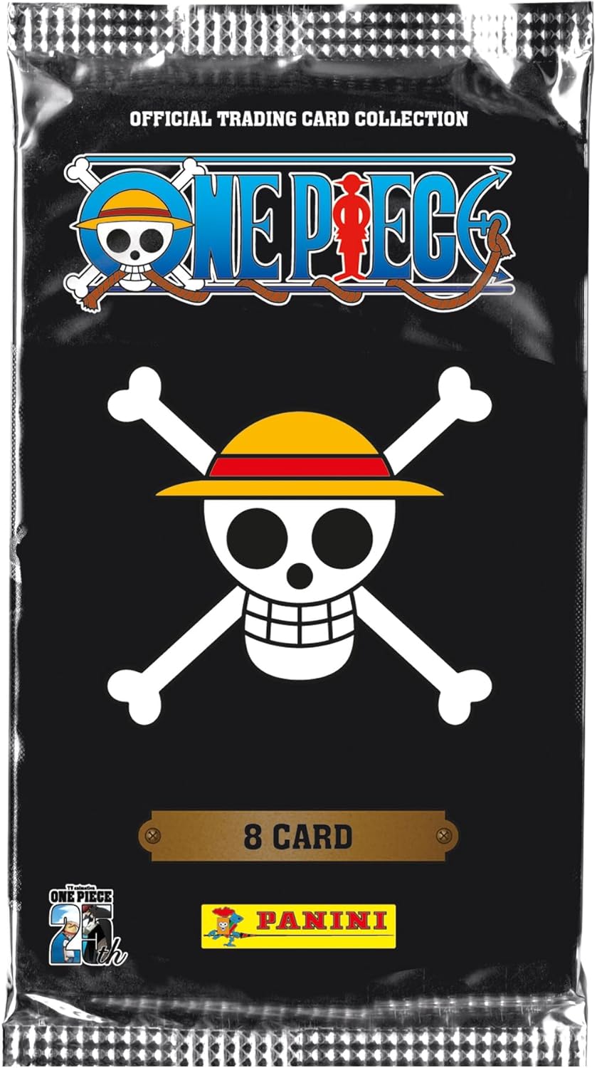 Panini Cards-x18 One Piece Trading Card Collection