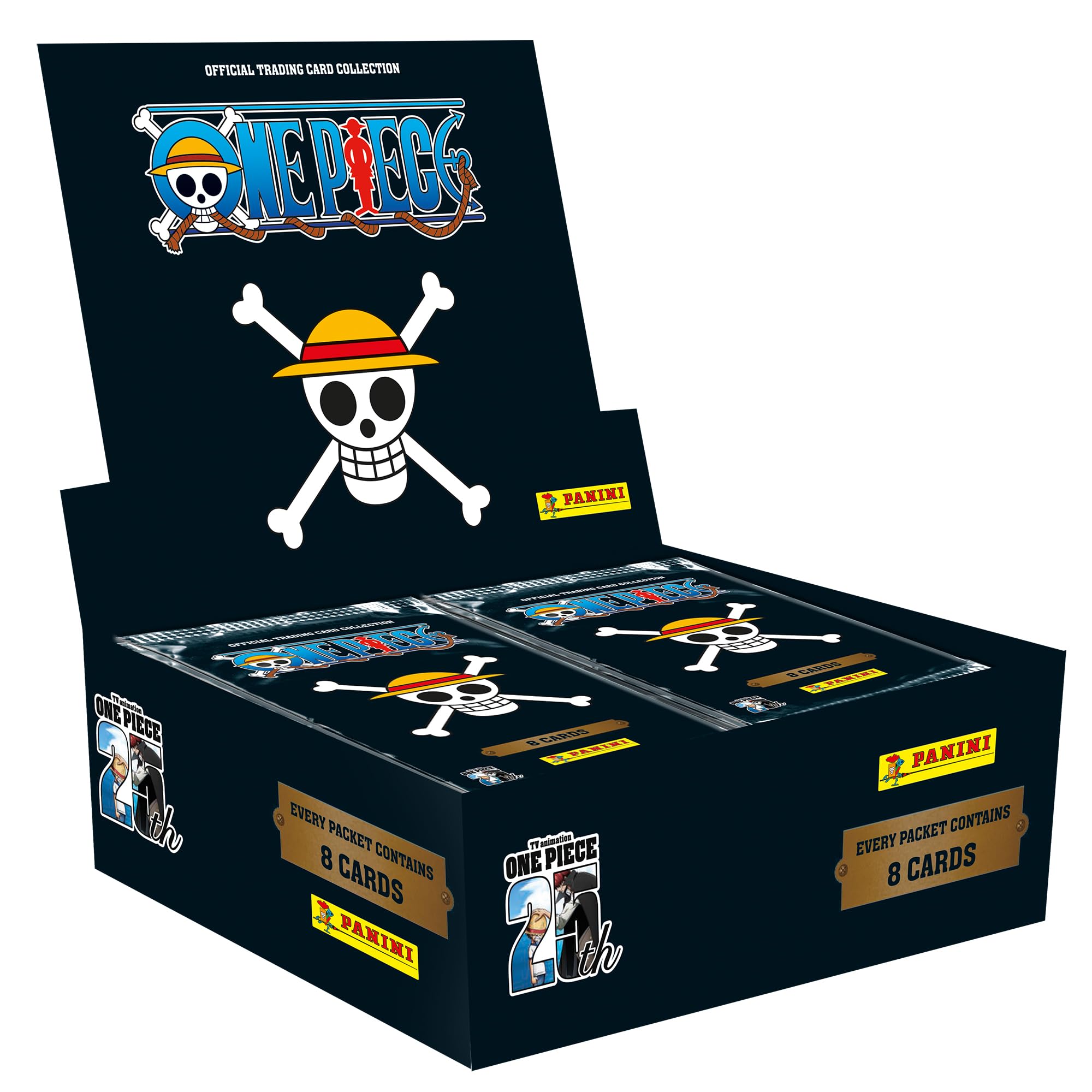 Panini Cards-x18 One Piece Trading Card Collection