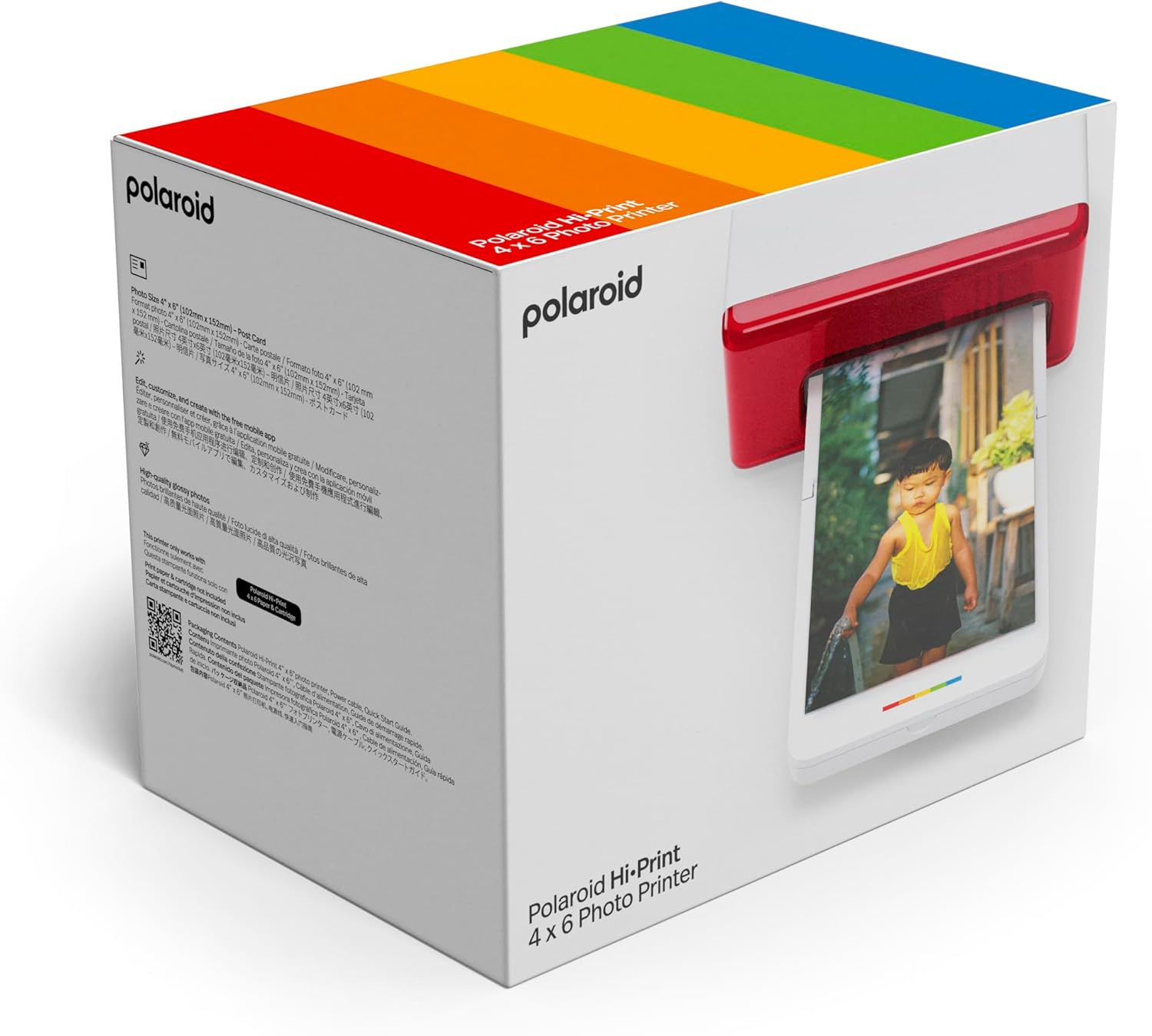 Polaroid - Hi-Print 4X6 Photo Printer - White