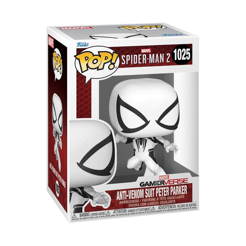 Funko POP! Games: SM2VG - Anti-Venom Peter - Spider-man 2 Video Game - Collectable Vinyl Figure - Gift Idea - Official Merchandise - Toys for Kids & Adults - Video Games Fans