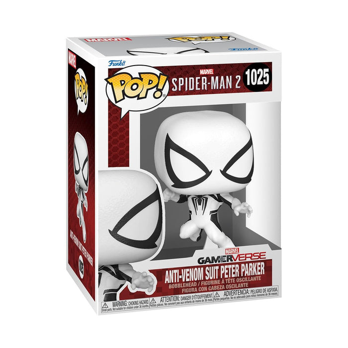 Funko POP! Games: SM2VG - Anti-Venom Peter - Spider-man 2 Video Game - Collectable Vinyl Figure - Gift Idea - Official Merchandise - Toys for Kids & Adults - Video Games Fans