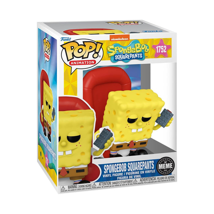 Funko Pop! Premium: Meme – SpongeBob - Spongebob Squarepants - Spongebob - Collectable Vinyl Figure - Gift Idea - Official Merchandise - Toys for Kids & Adults - TV Fans