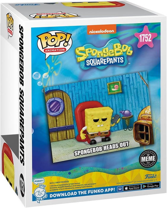 Funko Pop! Premium: Meme – SpongeBob - Spongebob Squarepants - Spongebob - Collectable Vinyl Figure - Gift Idea - Official Merchandise - Toys for Kids & Adults - TV Fans