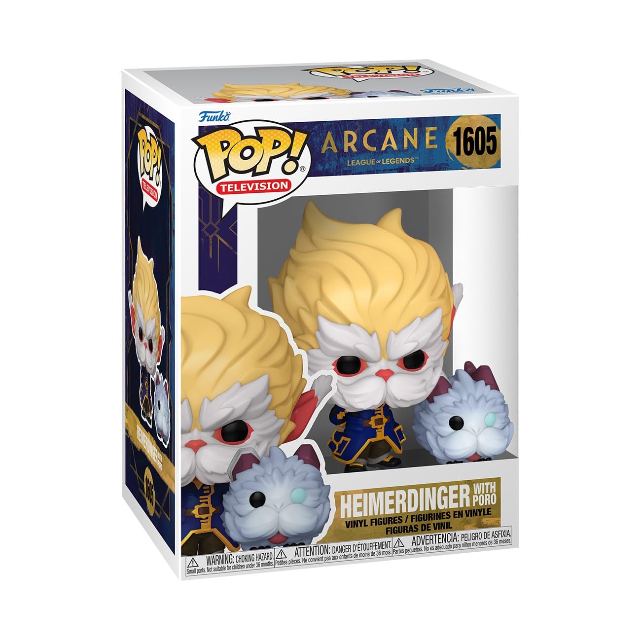 Funko Pop! TV: Arcane League of Legends - Heimerdinger with Poro
