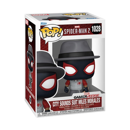 Funko POP! Games: SM2VG - City Sounds Miles - Spider-man 2 Video Game - Collectable Vinyl Figure - Gift Idea - Official Merchandise - Toys for Kids & Adults - Video Games Fans