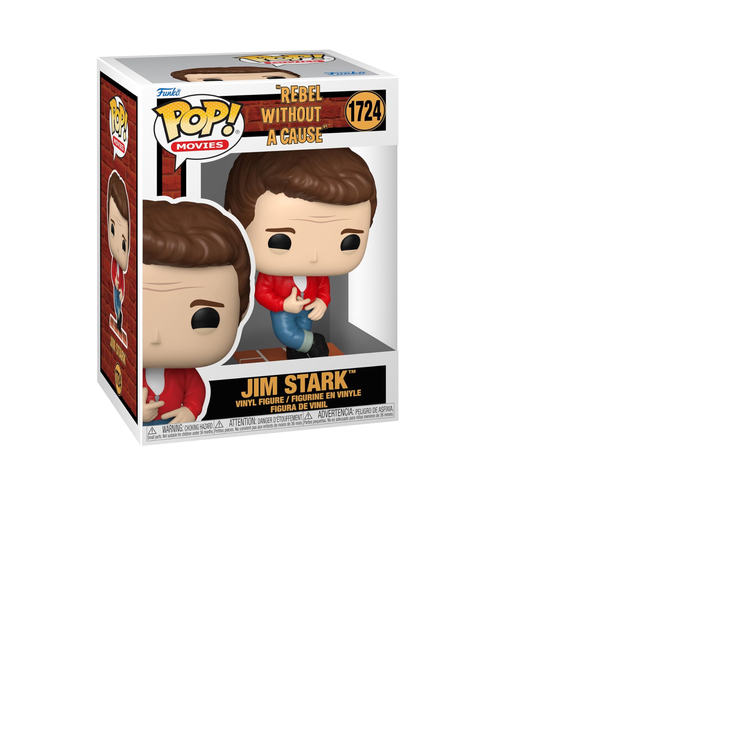 Funko POP! Movies: RWAC - Jim Stark - Rebel Without a Cause - Collectable Vinyl Figure - Gift Idea - Official Merchandise - Toys for Kids & Adults - Movies Fans - Model Figure for Collectors