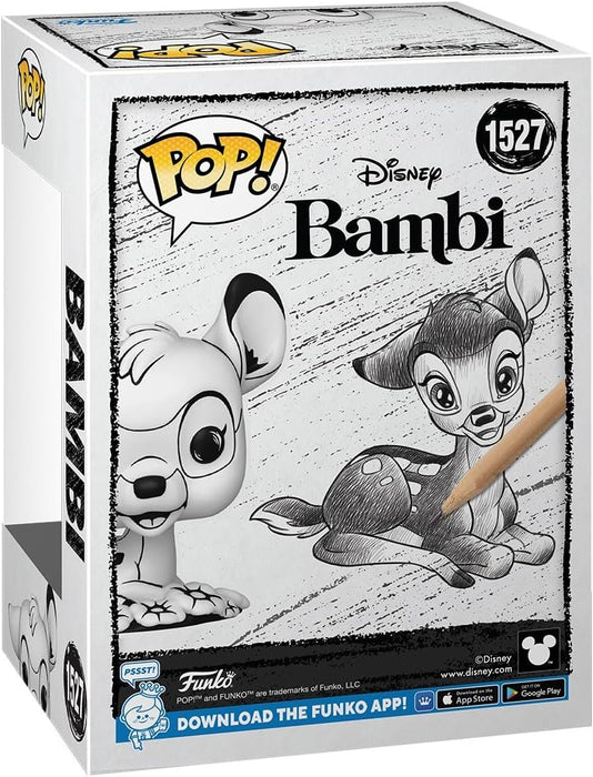 Funko POP! Disney: Sketched - Bambi - Collectable Vinyl Figure - Gift Idea - Official Merchandise - Toys for Kids & Adults - Movies Fans - Model Figure for Collectors and Display