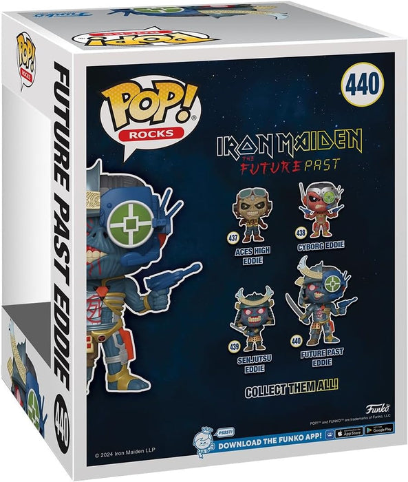 Funko Pop! Super: Iron Maiden - Future Past Eddie